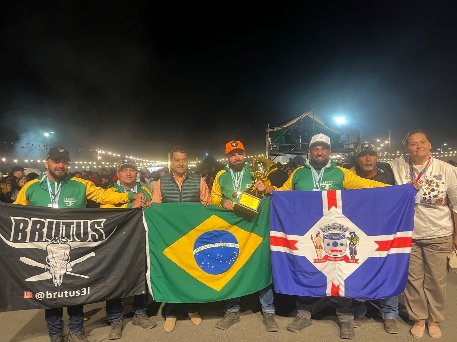 Brutus de Três Lagoas se sagraram campeões do Campeonato Internacional de Assadores