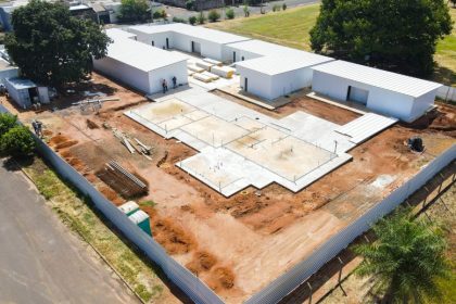 Novo CEI do Mais Parque está sendo construído com tecnologia inovadora