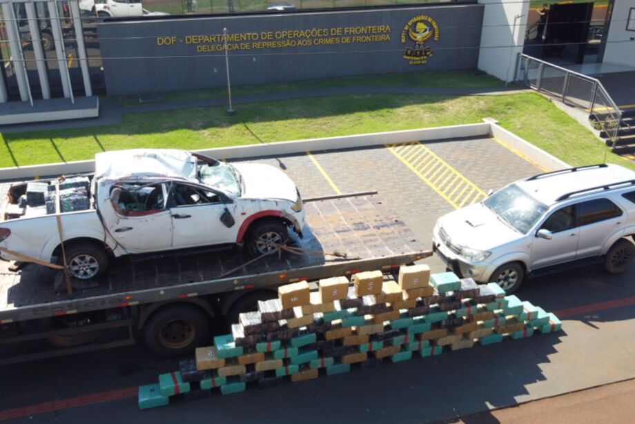 DOF apreende 10,7 toneladas de maconha avaliadas em R$ 21,8 milhões  