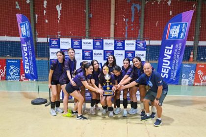 JETs 2025 – SESI é o campeão do vôlei feminino após vencer a E.E. Fernando Corrêa