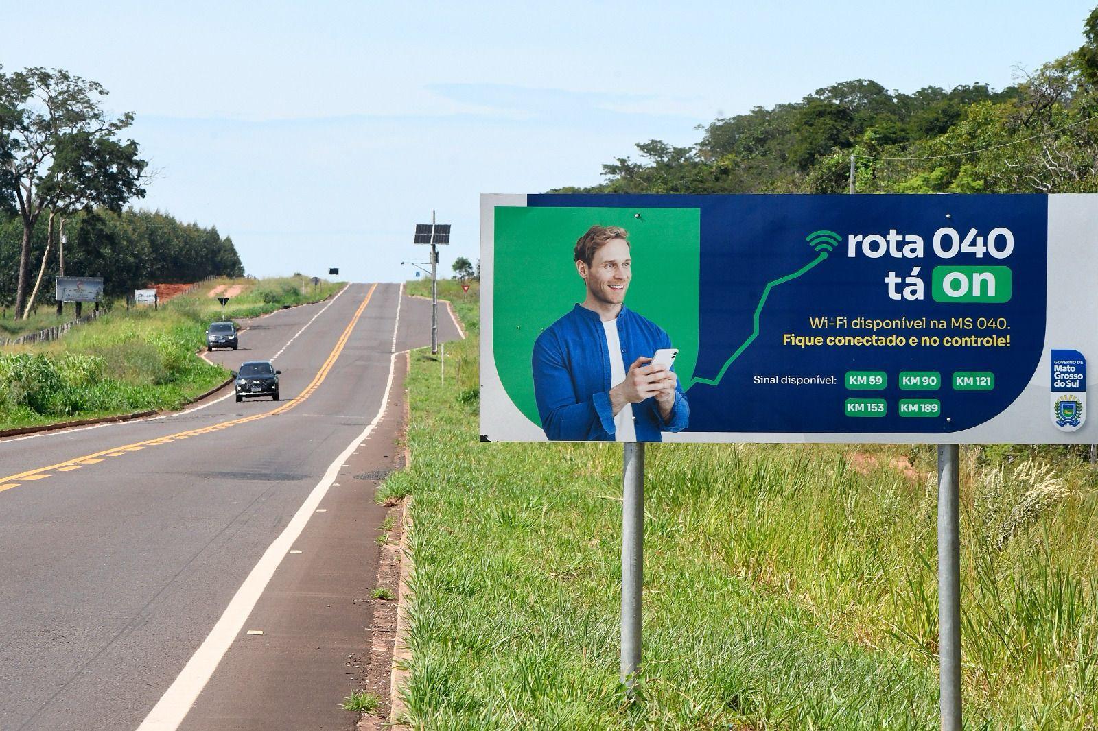 Indicação de Caravina garante Wi-Fi gratuito e mais segurança na MS-040