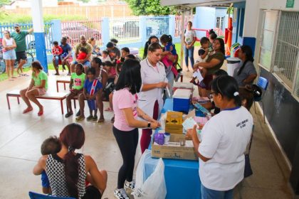 INFLUENZA – Três Lagoas segue com campanha de vacinação nas escolas e unidades de saúde