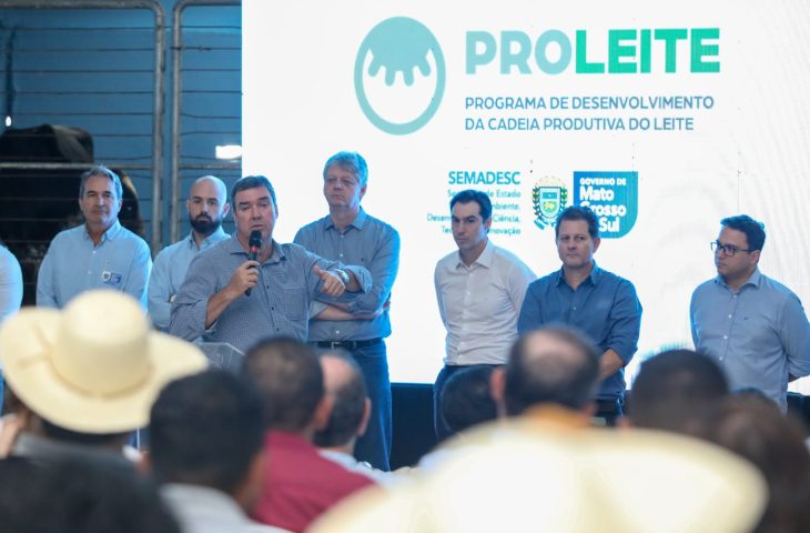 Proleite MS: Governo lança programa que vai impulsionar e modernizar setor leiteiro do Estado