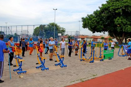 Prefeitura promoveu “Ginástica da Conscientização do Autismo” com participação da comunidade