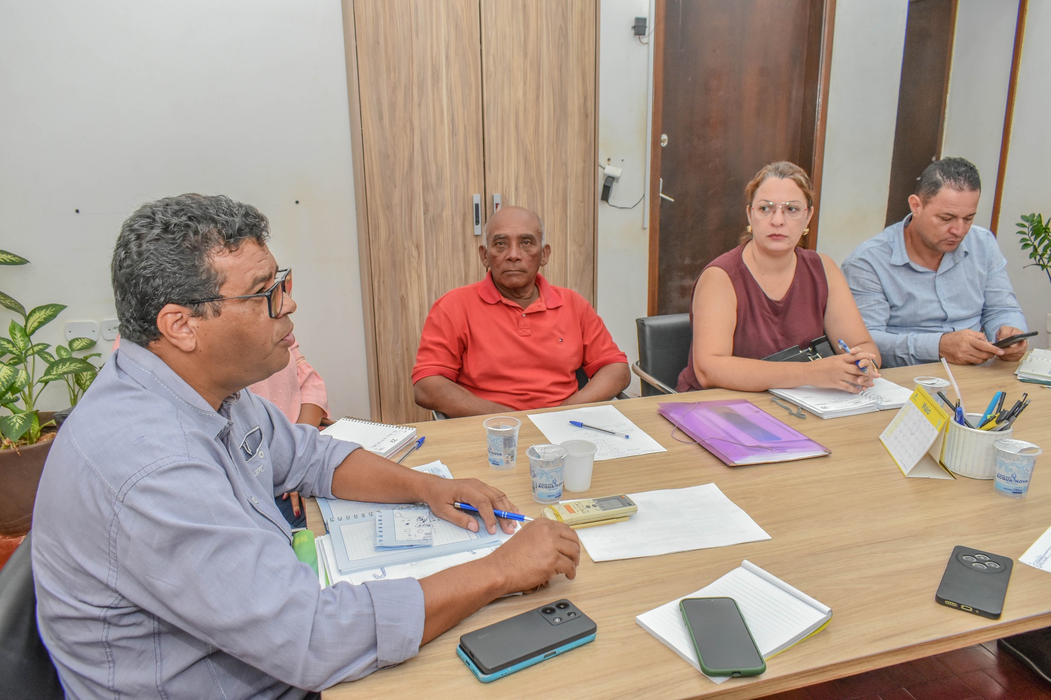 Prefeito de Selvíria reúne secretariado