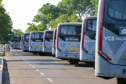 Ônibus com Wi-Fi e ar-condicionado já circulam em Três Lagoas; uso será gratuito até 10 de maio