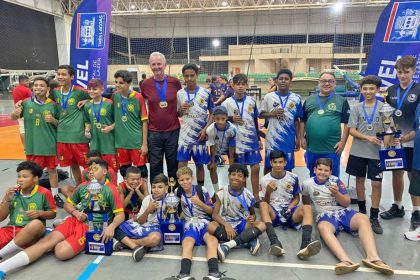 Fernando Corrêa é o grande campeões do vôlei do JETs Sub-14