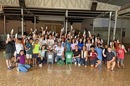 Prefeitura realiza nova oficina ambiental para crianças da catequese da Paróquia Nossa Senhora Aparecida
