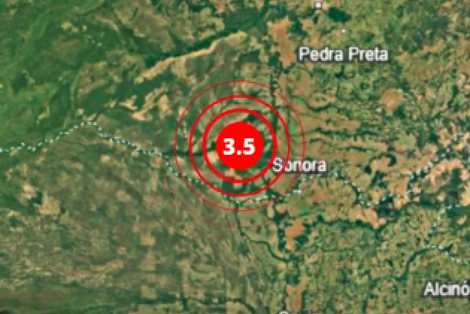 Cidade de MS registra maior tremor de terra do ano do Estado 