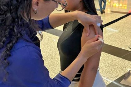 Saúde vacina 998 pessoas em ações da Campanha de Vacinação Contra a Influenza/Gripe no final de semana