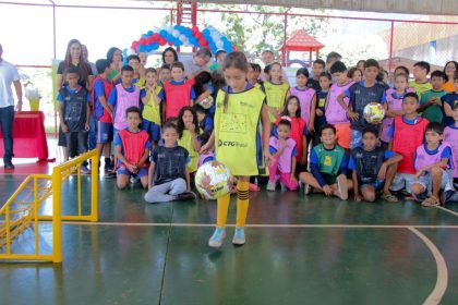 Três Lagoas lança o Projeto “Futebol de Rua” em Escolas Municipais