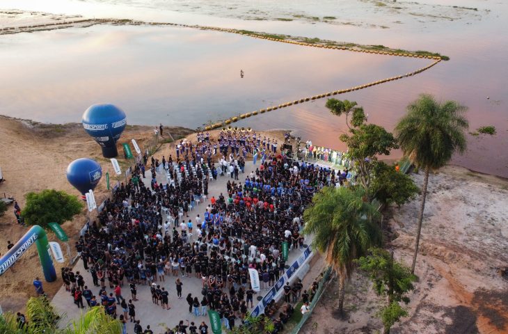 Jogos Escolares de MS iniciam 3º bloco com cerimônia de abertura no Balneário Municipal de Três Lagoas