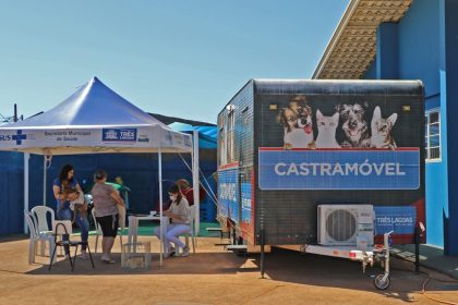 CASTRAMÓVEL – trailer permanece no JK até o dia 13 de junho; agenda para castração está lotada, mas os demais serviços continuam