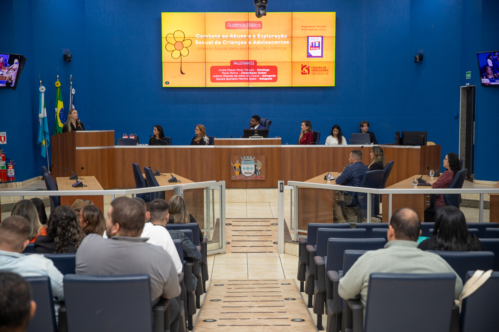 Câmara realiza audiência pública em alusão ao Maio Laranja
