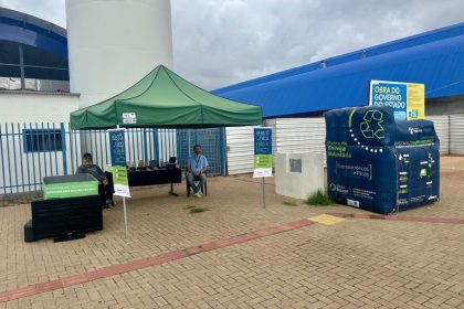 Ação de coleta de lixo eletrônico vai estar na Feira Central nesta segunda e terça-feira, 9 e 10 de junho