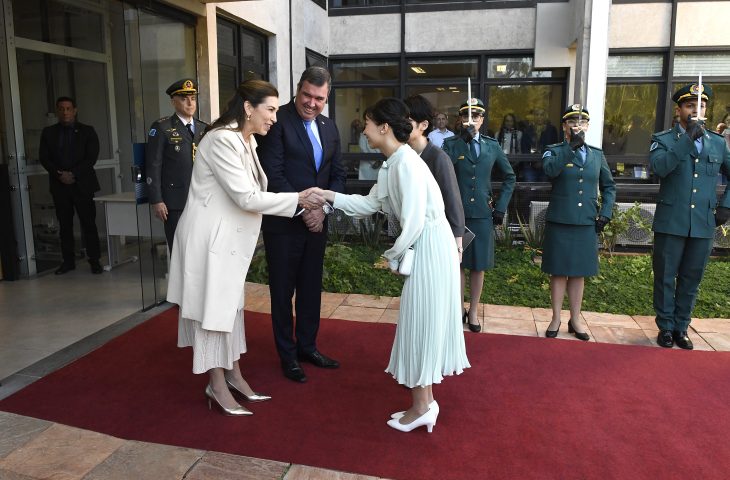 130 anos de relações diplomáticas: governador e princesa do Japão estreitam laços em visita a MS