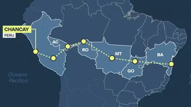 Brasil e China firmam parceria que prevê ferrovia ligando Atlântico e Pacífico