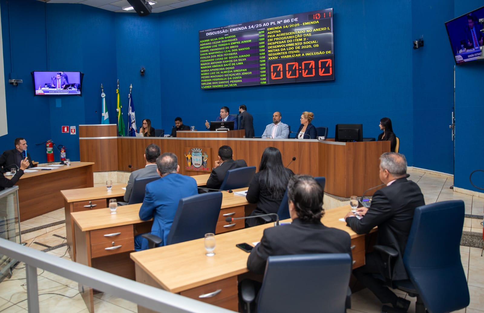 Vereadores fazem primeira discussão da LDO e apresentam emendas 