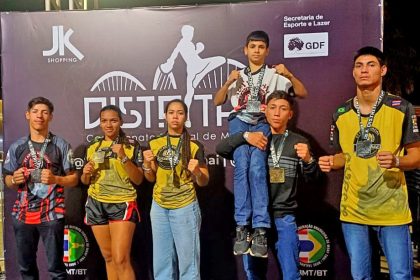 Equipe Lycans Club conquista seis medalhas no campeonato estadual de Muay Thai em Brasília