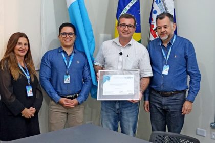 Três Lagoas recebe o selo CAIXA Gestão Sustentável nível Topázio