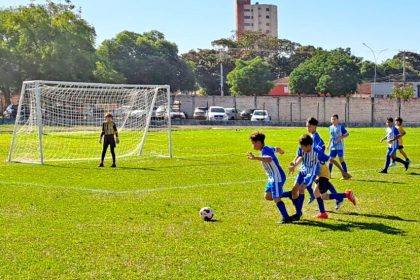 SEJUVEL abre inscrições para competições de futebol de base sub 13,15 e 17 até 11 de agosto
