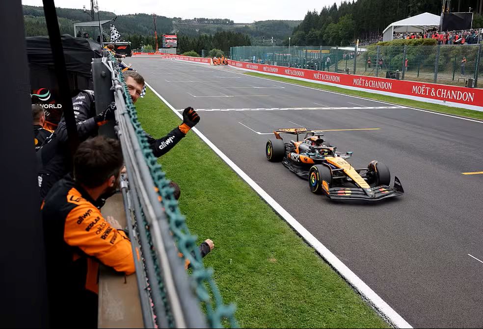 GP da Bélgica: Piastri vence e amplia liderança; Bortoleto pontua, em 9º