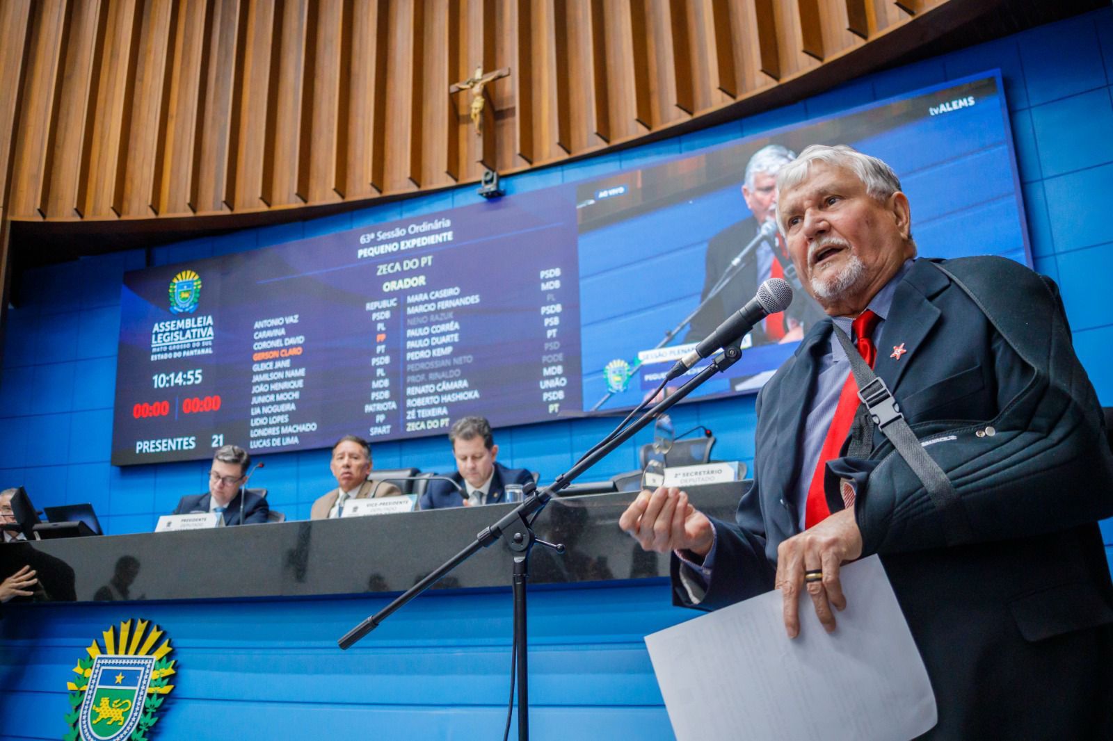 Zeca do PT finaliza semestre com atuação parlamentar de protagonismo na Alems