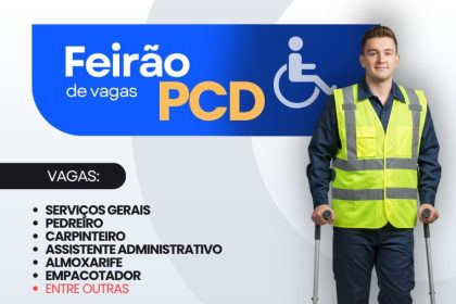 Casa do Trabalhador realiza feirão de vagas exclusivo para PCD