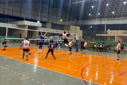 Rodada do Campeonato Municipal de Voleibol acontece nesta quarta-feira (06), no Ginásio Cacilda Acre