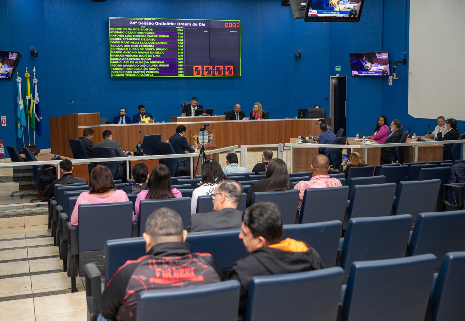 Câmara aprova PL para divulgação da lista de espera na saúde e define homenageados nos 110 anos