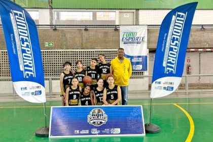 Três Lagoas encerra participação no Bloco III dos Jogos Escolares MS com vice no basquetebol feminino