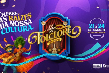35ª Festa do Folclore de Três Lagoas terá Nattan, Eduardo Costa, Fábio Jr. e Paralamas do Sucesso
