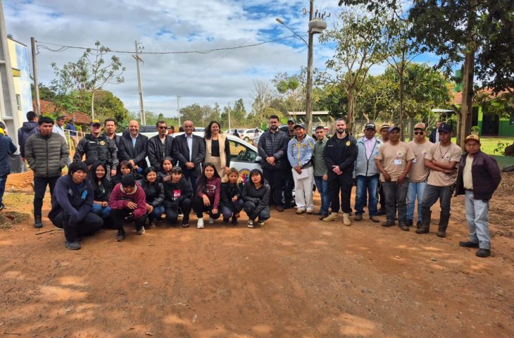 Governo de Mato Grosso do Sul entrega veículos para reforçar segurança nas aldeias Bororó e Te’ykue