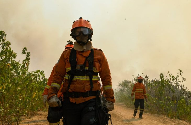 Com menor ocorrência de incêndios florestais, Governo de MS mantém alerta e atuação dos bombeiros