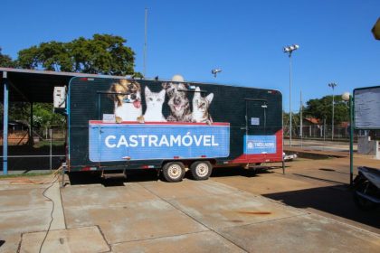 Castramóvel fecha agenda para castração no Vila Alegre, mas demais serviços seguem disponíveis