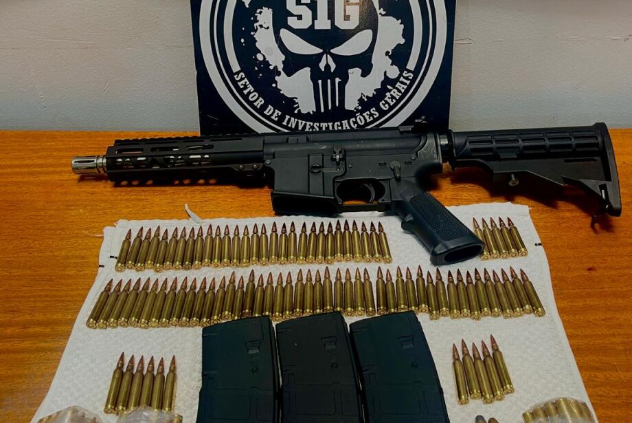 Homem com posse irregular de fuzil é preso em cidade de MS  