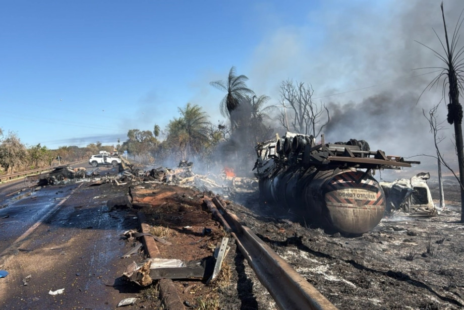 Três morrem na 2ª tragédia em rodovias de MS em menos de 24 horas 