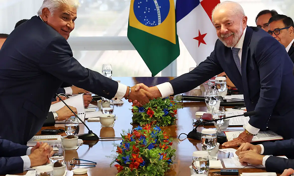 Lula anuncia apoio ao acordo de neutralidade do Canal do Panamá