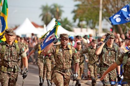 Desfile cívico-militar do 7 de setembro será realizado na Lagoa Maior