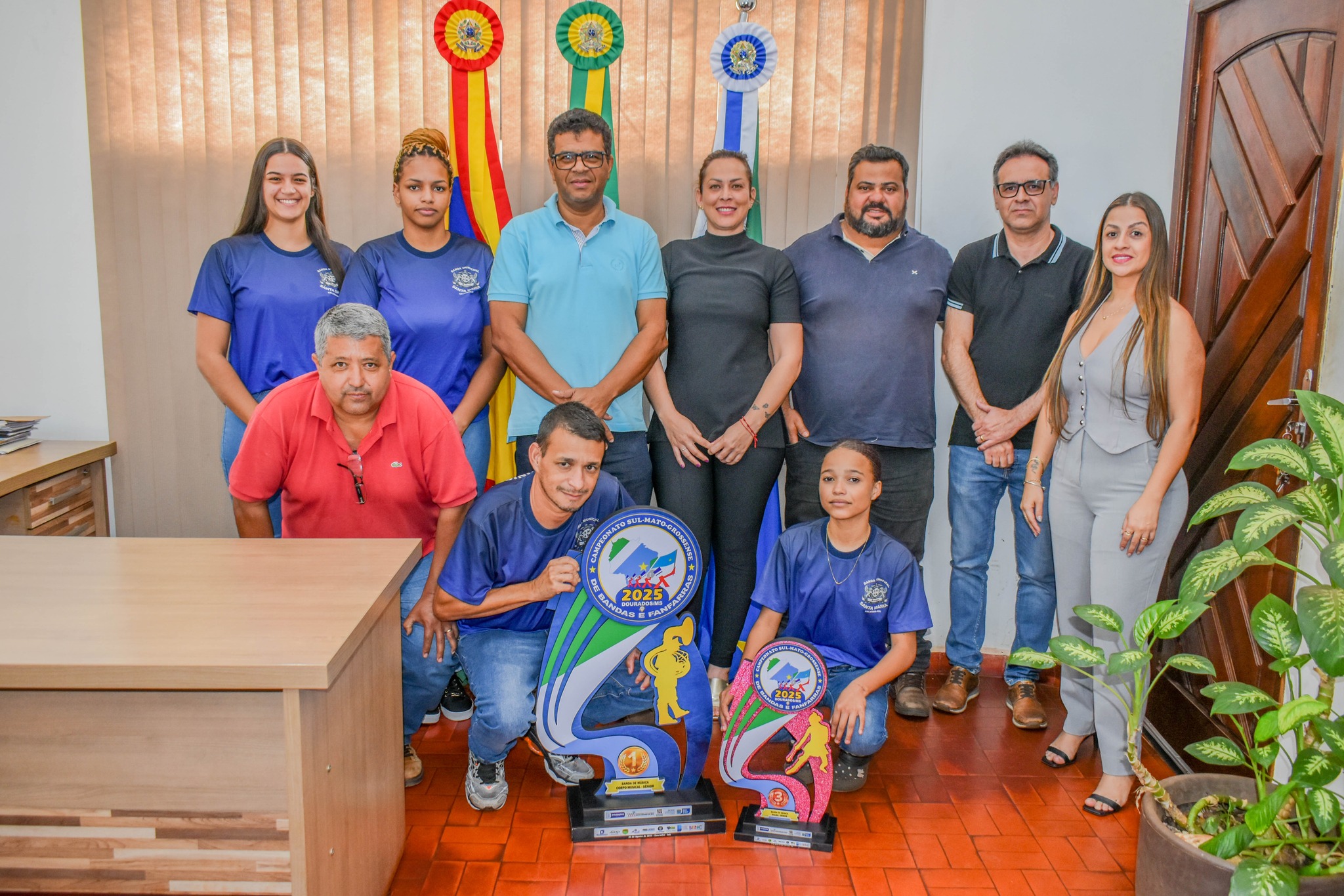 Banda Marcial Santa Maria conquista título inédito no Campeonato Estadual de Bandas e Fanfarras 2025