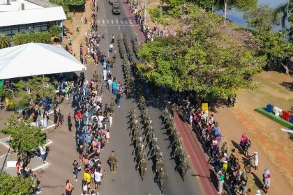 Desfile de 7 de setembro na Circular da Lagoa agradou a população. Veja como foi