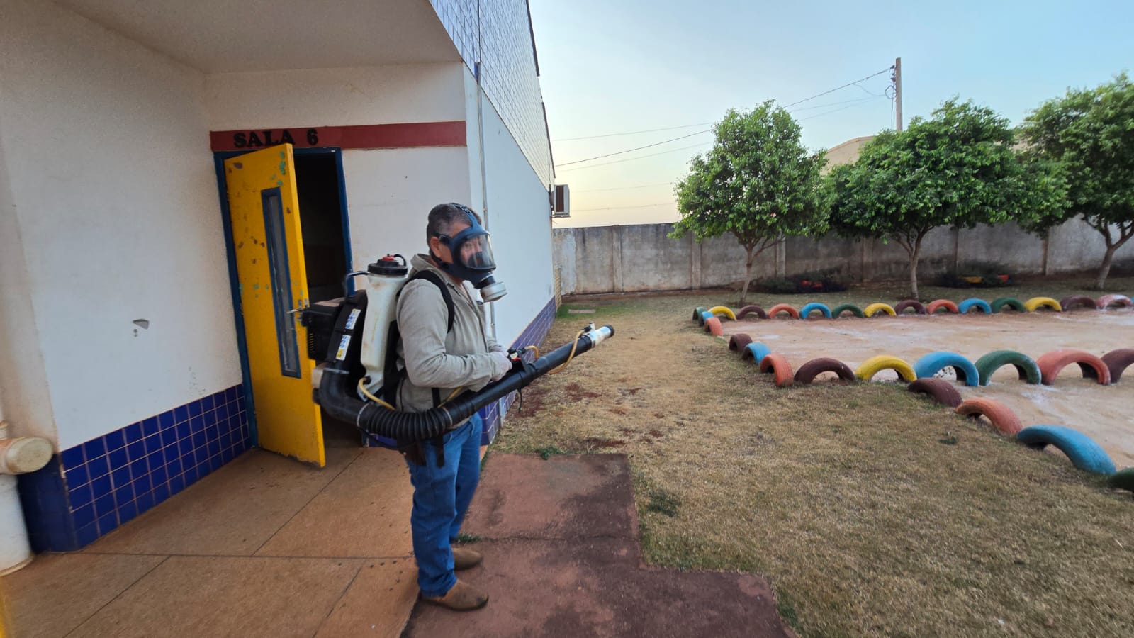 Prefeitura de Selvíria realiza ação contra a dengue na CEI Izabel Barbosa dos Santos