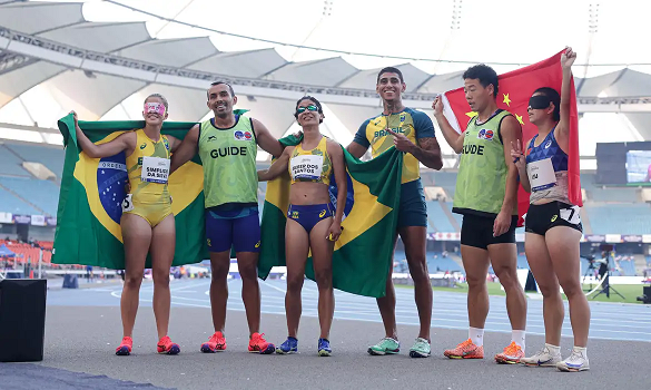 Brasil faz história e termina Mundial de Atletismo Paralímpico em 1º