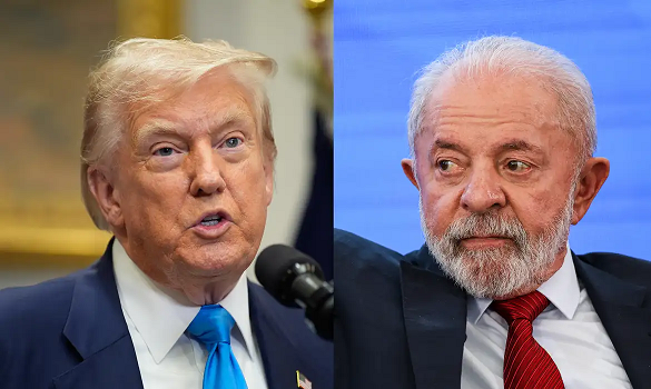 Lula fala com Trump e pede fim de tarifaço sobre produtos brasileiros