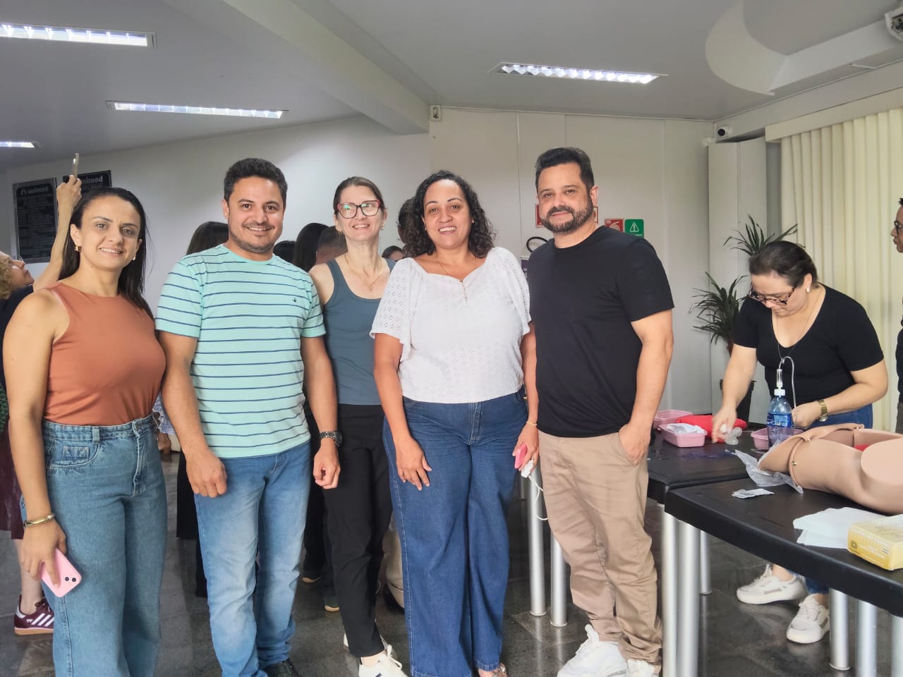 Profissionais da Saúde de Selvíria participam de capacitação sobre métodos contraceptivos de longa duração