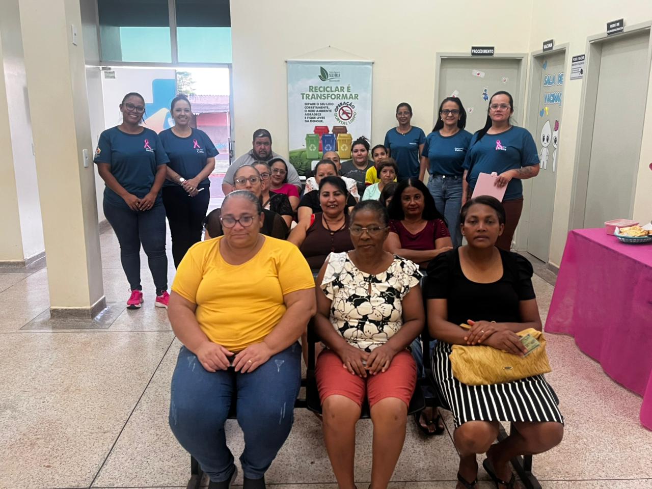 Unidades de saúde de Selvíria continuam promovendo ações do “Outubro Rosa”