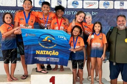 Equipe de natação faz bonito no Torneio Regional em Presidente Prudente e traz 28 medalhas para Três Lagoas