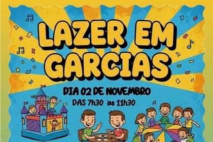 Distrito de Garcias terá uma manhã de lazer, convivência e muita diversão no próximo domingo (02)