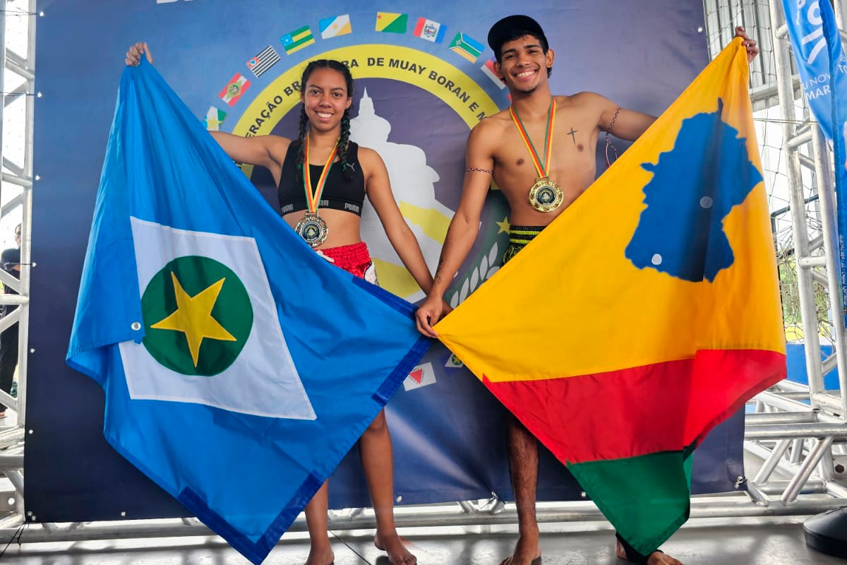 Com ouro e prata no Brasileiro de Muay Thai, atletas de Selvíria garantem vaga para o Mundial