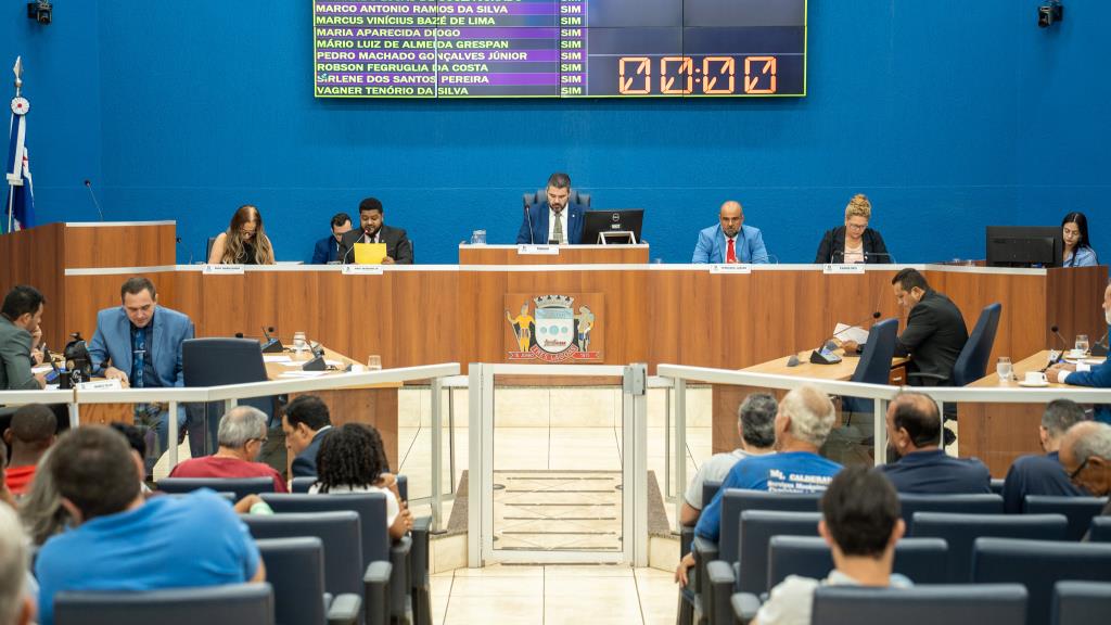 Vereadores aprovam criação de Conselho, Fundo Municipal do Esporte e mais 20 projetos